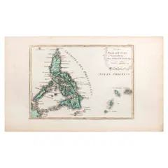 Chez Gabriel Nicolas Raspe Nuremberg. by Isles Philippines a Nuremberg, Engraved <br> Colored <br> Paper, sold Nov 2023