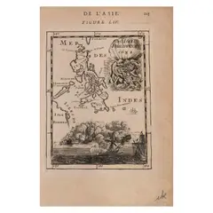 Les isles Philippines, Allain Manesson Mallet
Paris. (French), Printed <br> B&W <br> Paper