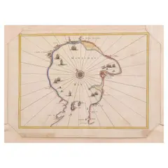 Manila Bay, François Valentijn 1724 (1726), Engraved <br> Colored <br> Paper