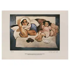 Madonna With Objects by Benedicto Cabrera, sold Oct 2023
