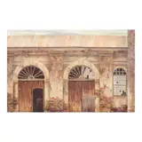 Lauro Memije, Vigan Series, mixed midia on canvas