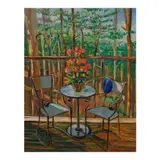 Connie Quirino, Le Monet, oil on canvas
