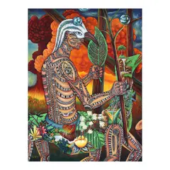 Melvin C. Guirhem, Untitled, acrylic on canvas