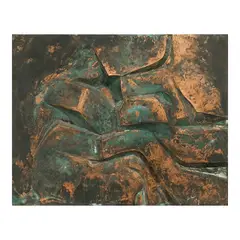Untitled by Eduardo Castrillo, brass, sold Oct 2023