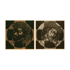 Leon Pacunayen, a. Head Study No. 3b. Head Study No. 5