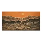 Untitled by Paco Gorospe, oil on canvas, sold Jul 2023