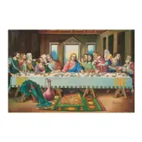 Ging Cuangco, The Last Supper, acrylic on canvas