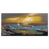 Untitled by Unidentified artist, oil on canvas, sold Jul 2023