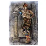Thomas Daquioag, Strong Man, oil on canvas