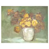 Still Life by Roger San Miguel, oil on canvas, sold Jul 2023