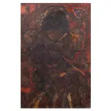 Untitled by Roger San Miguel, oil on canvas, sold Jul 2023