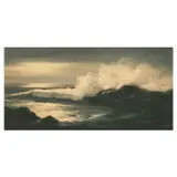 Seascape by Unidentified artist, oil on canvas, sold Jul 2023