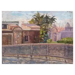 Sofronio y Mendoza, Untitled, oil on canvas