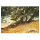 Untitled by Vicente Manansala, color on paper, sold Jul 2023