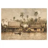 N. Chevalier, Untitled, watercolor on paper