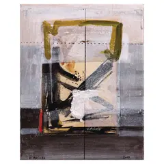 Virgilio Pandy Aviado, Abstract, mixed media 1