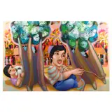 Eman Santos and Ysa Gernale, Hatakang Lubid, acrylic on canvas