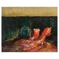 Jeff Crescini, Luna, oil on canvas