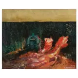 Jeff Crescini, Luna, oil on canvas