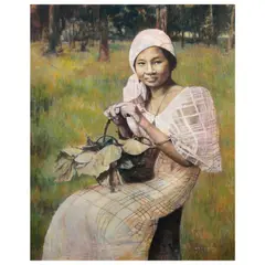 Jim Orencio, Libangan, acrylic on canvas