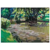Mario Panis, Landscape, oil on board