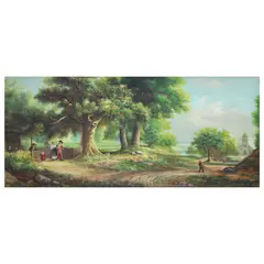 Bernardo, Landscape, oil on canvas