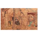 Botong Francisco, Slave Trading, watercolor on paper