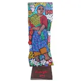 Norma Belleza, Magbubulaklak, oil on wood