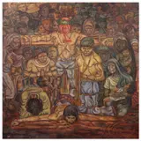 Perdigon Vocalan, Flagelantes, oil on canvas