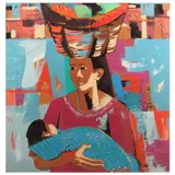 Angelito Antonio, Mother and Child