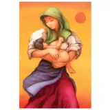 Robbie Nubla, Mother Lullaby, mixed media on paper