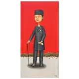 Dominic Rubio, A Gentleman, oil on canvas