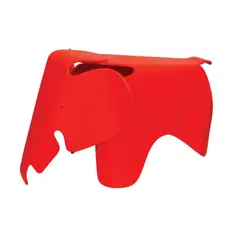 Vitra x Charles & Ray Eames, Eames Elephant (Poppy Red), dyed-through polypropylene, matte finish