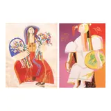 a. Untitled b. Untitled by A Lot of Two Mauro Malang Santos Prints, a) print 432/500 b) serigraph, sold Apr 2023