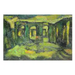 Jaime de Guzman, Fort Santiago, oil on canvas