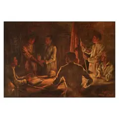 Anselmo Espiritu, Untitled, oil on canvas