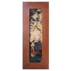 Jd Castro, Untitled, reverse painted glass