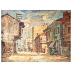Sofronio y Mendoza, Untitled, oil on canvas