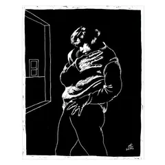 Mark Justiniani, Untitled, Wood Block Print