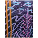 Distort Monsters, Untitled, spray paint on canvas