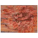 Paco Gorospe, Fishes (Red Snapper), oil on canvas