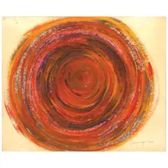 Paco Gorospe, Untitled, oil on paper
