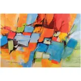 Paco Gorospe, Homage to Jose Joya, oil on canvas