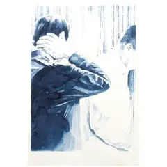 Allan Balisi, Untitled (commissioned work), watercolor on acid free