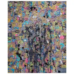 Sam Penaso, Untitled, acrylic on canvas