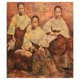 Jim Orencio, Tres Marias, oil on canvas