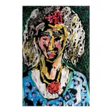 Neil Pasilan, Fashionista, acrylic on canvas