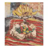 Pulboron at Saging by Norma Belleza, oil on canvas, sold Apr 2023