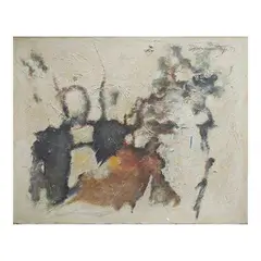 Pete Bravante, White Lair, acrylic on canvas