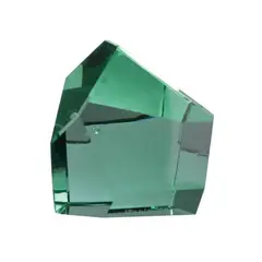 Trapped by Ramon Orlina, carved asahi glass, sold Apr 2023